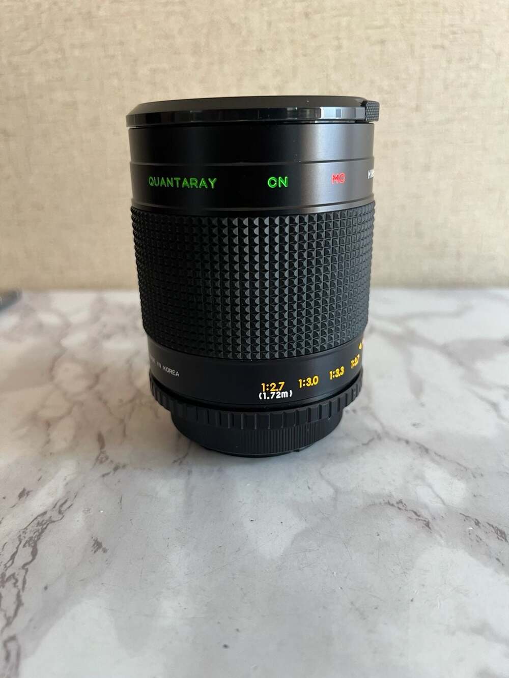 Quantaray MC Mirror 500mm f/8.0 Macro Lens with Filters